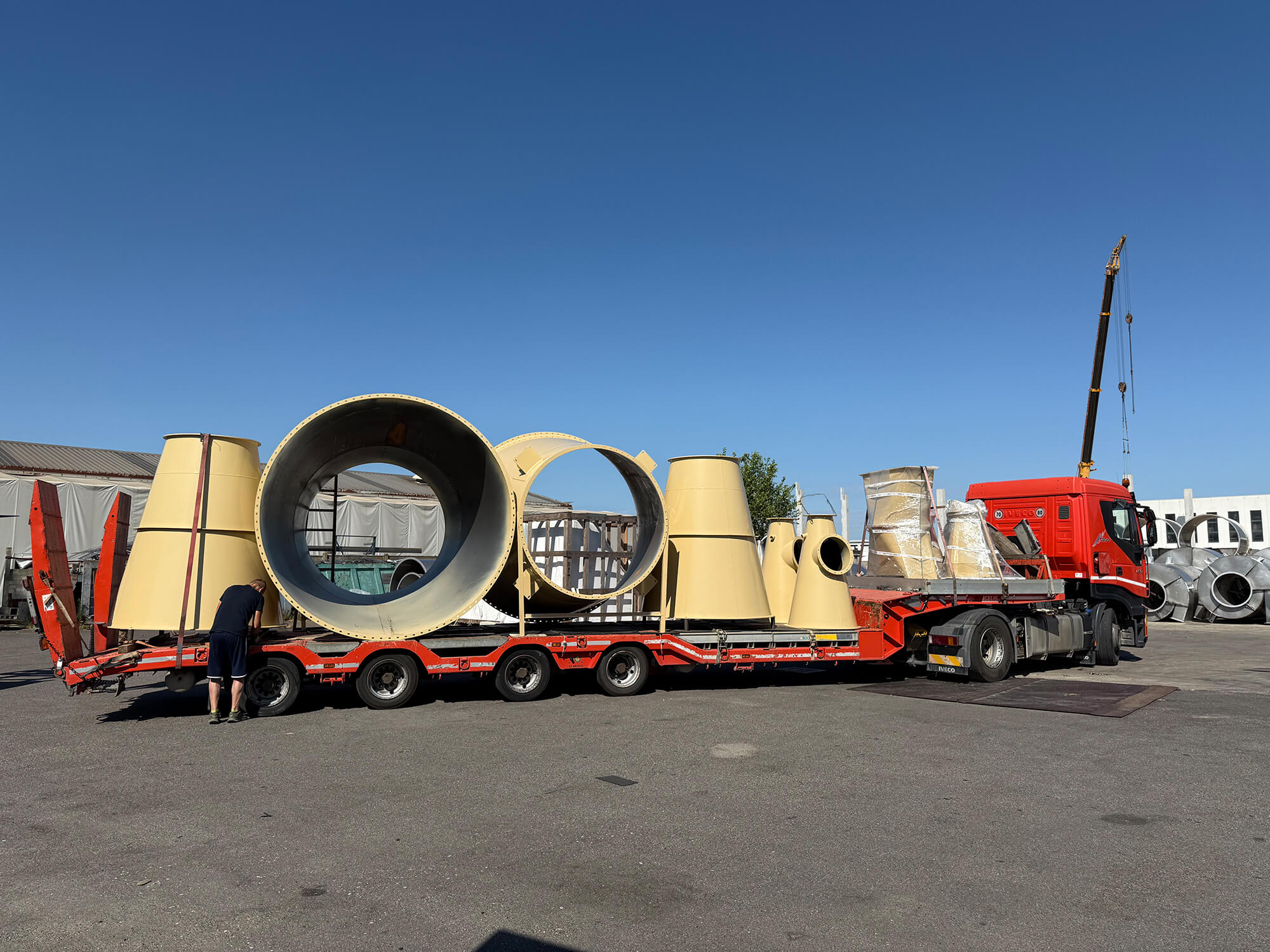 Impianto Vortex per applicazioni industriali